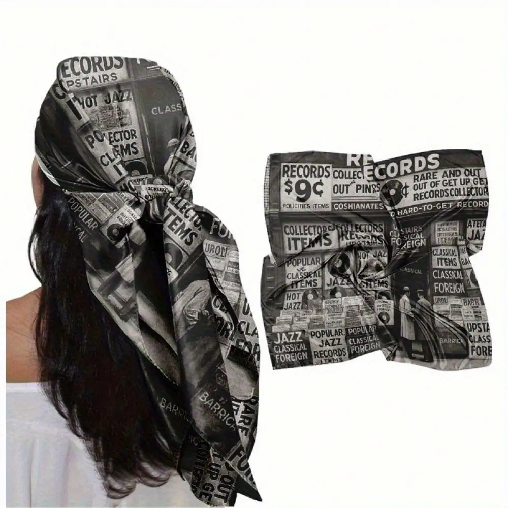 1pc 35-Inch Headscarf Retro Pattern Square Scarf Soft Breathable All-Season Turban for Multicolor for Travel Outdoor Beach
1pc 35-Inch Headscarf Retro Pattern Square Scarf Soft Breathable All-Season Turban for Multicolor for Travel Outdoor Beach