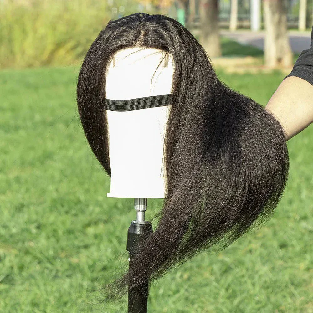 Yaki Straight Soft Natural Black 30" 180Density For Black Women With Preplucked BabyHair Synthetic Glueless Wig Daily
Yaki Straight Soft Natural Black 30" 180Density For Black Women With Preplucked BabyHair Synthetic Glueless Wig Daily