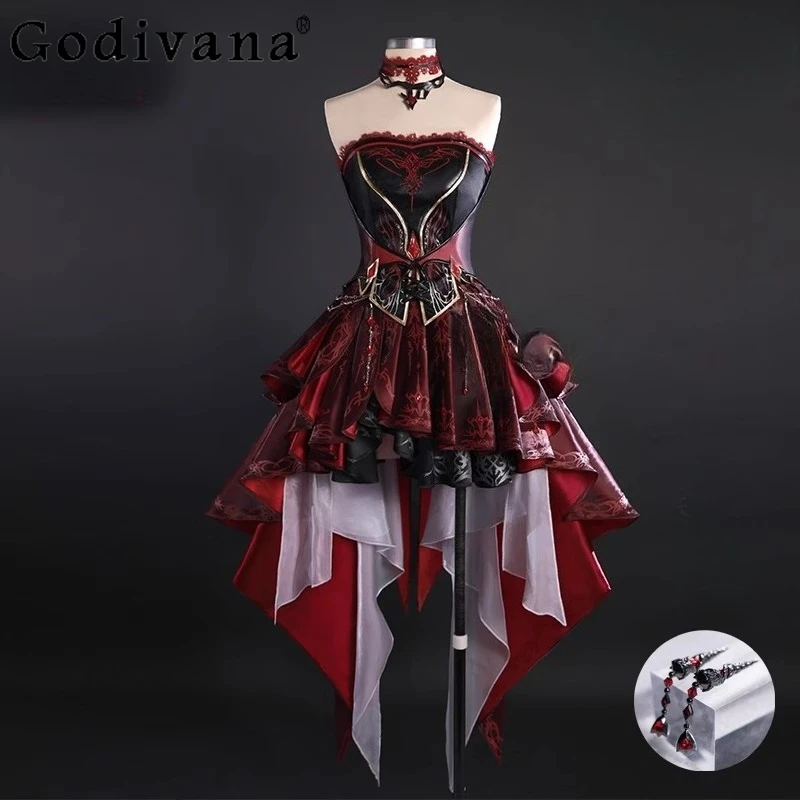 Halloween Costumes Full Skirt Set Women Heroine Cosplay Costume Skirt Suits Female Anime Uniform Role Play Clothing Set
Halloween Costumes Full Skirt Set Women Heroine Cosplay Costume Skirt Suits Female Anime Uniform Role Play Clothing Set