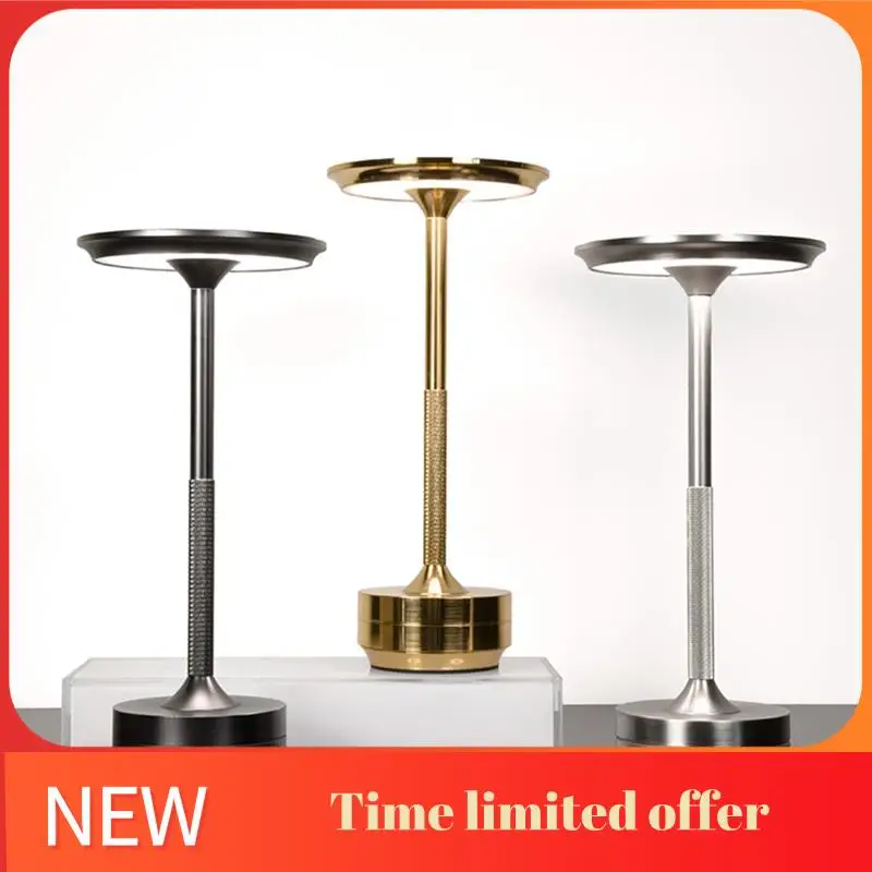 Restaurant Bar Desk Lamp USB Desk Lamp Dimming Atmosphere Retro Portable Charging Touch Silver 
Restaurant Bar Desk Lamp USB Desk Lamp Dimming Atmosphere Retro Portable Charging Touch Silver