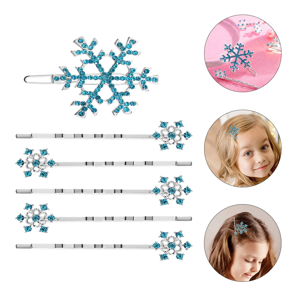 18Pcs Snowflake Hairpins Cute Alloy Barrettes Christmas Hair Accessories Girls Crystal Snowflake Clips Women Headdress Hair
18Pcs Snowflake Hairpins Cute Alloy Barrettes Christmas Hair Accessories Girls Crystal Snowflake Clips Women Headdress Hair