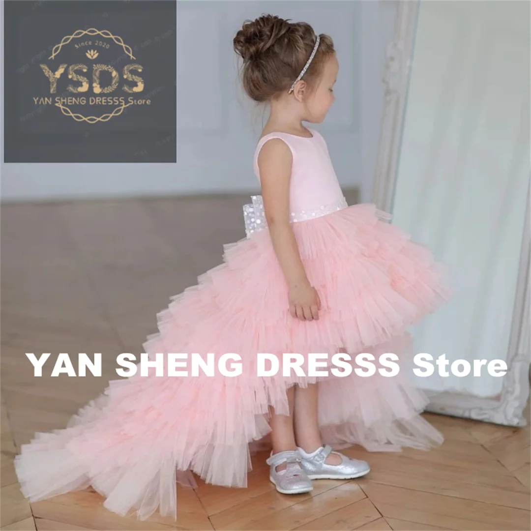 Customized Flower Girl Dress Pink Tulle Fluffy with Exquisite Applique for Kids BWedding Irthday Party Evening Gowns
Customized Flower Girl Dress Pink Tulle Fluffy with Exquisite Applique for Kids BWedding Irthday Party Evening Gowns