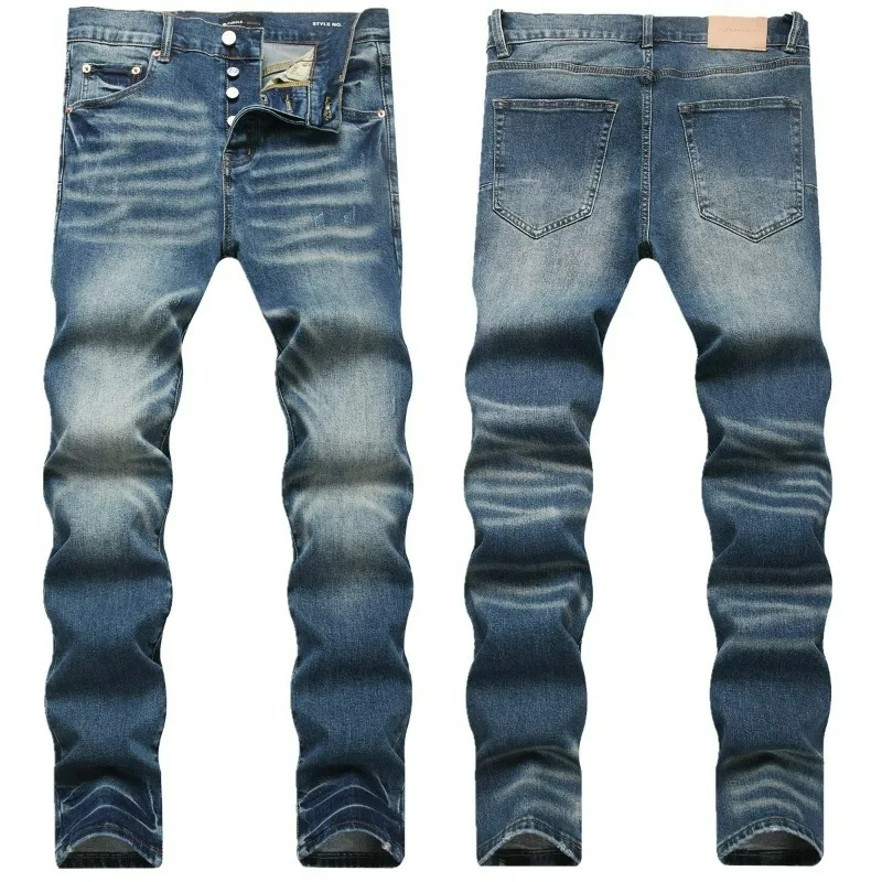 Men's new dark blue pants for outdoor sports, fashionable slim fit and elastic small leg pants
Men's new dark blue pants for outdoor sports, fashionable slim fit and elastic small leg pants