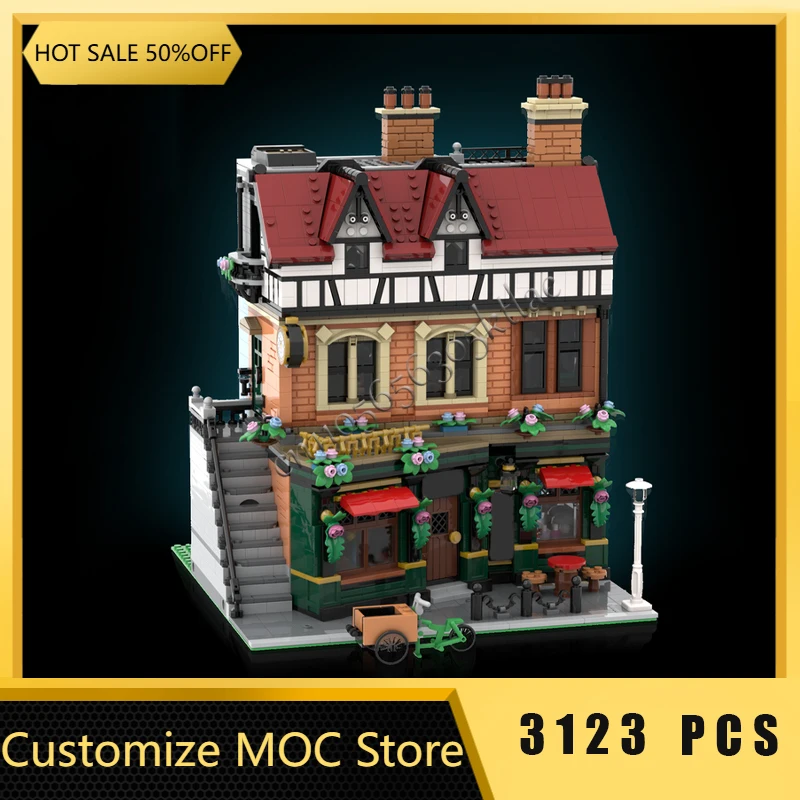 3123 PCS Customize Technology Brick Straight Tudor Inn 10350 MOC Building Block Model Creative Diy Assembly Toys Birthday Gifts
3123 PCS Customize Technology Brick Straight Tudor Inn 10350 MOC Building Block Model Creative Diy Assembly Toys Birthday Gifts