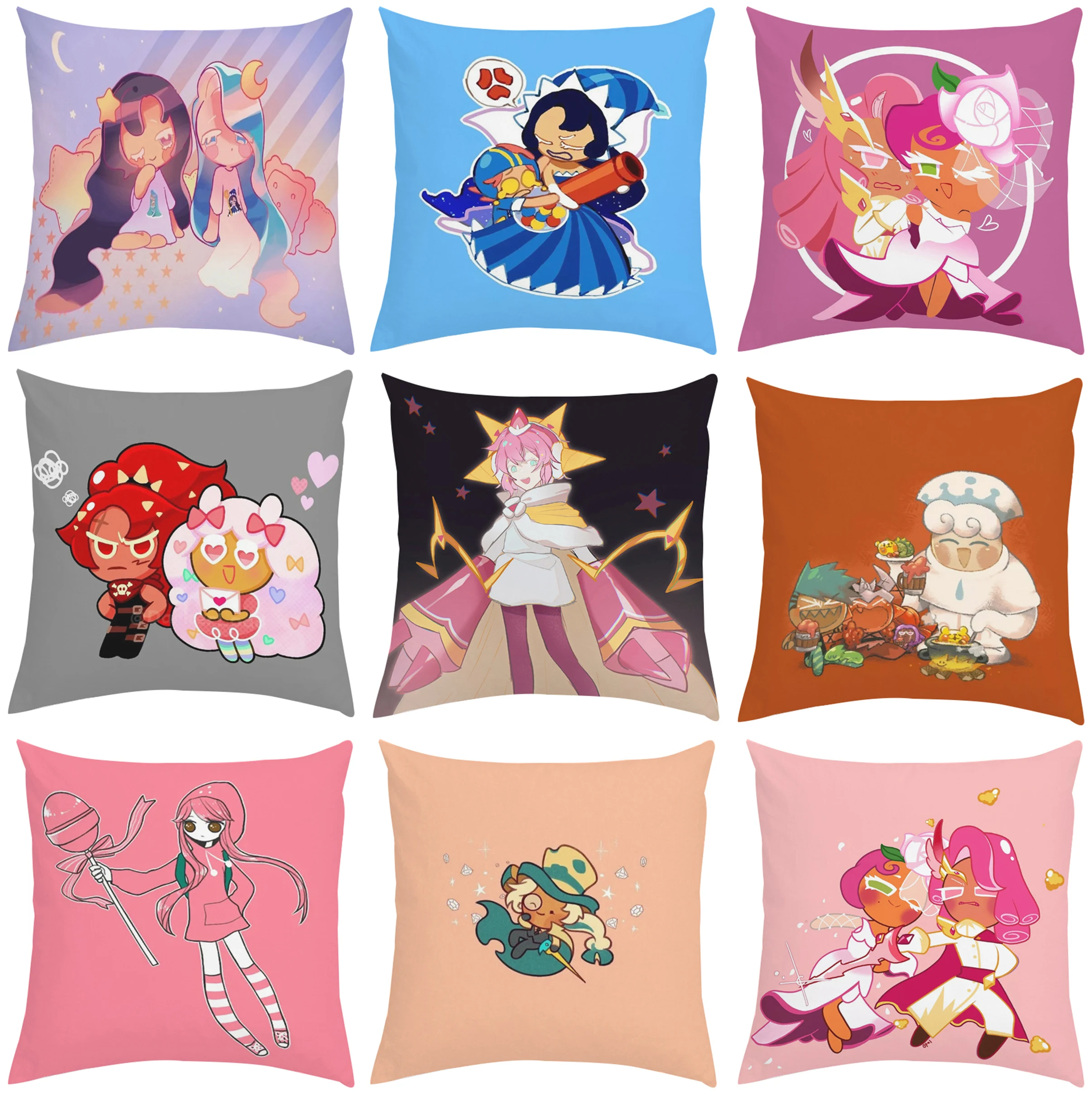 45x45cm pillowcase Strawberry Cookie anime double-sided printed sofa cushion cover office chair waist backrest bedside backrest
45x45cm pillowcase Strawberry Cookie anime double-sided printed sofa cushion cover office chair waist backrest bedside backrest