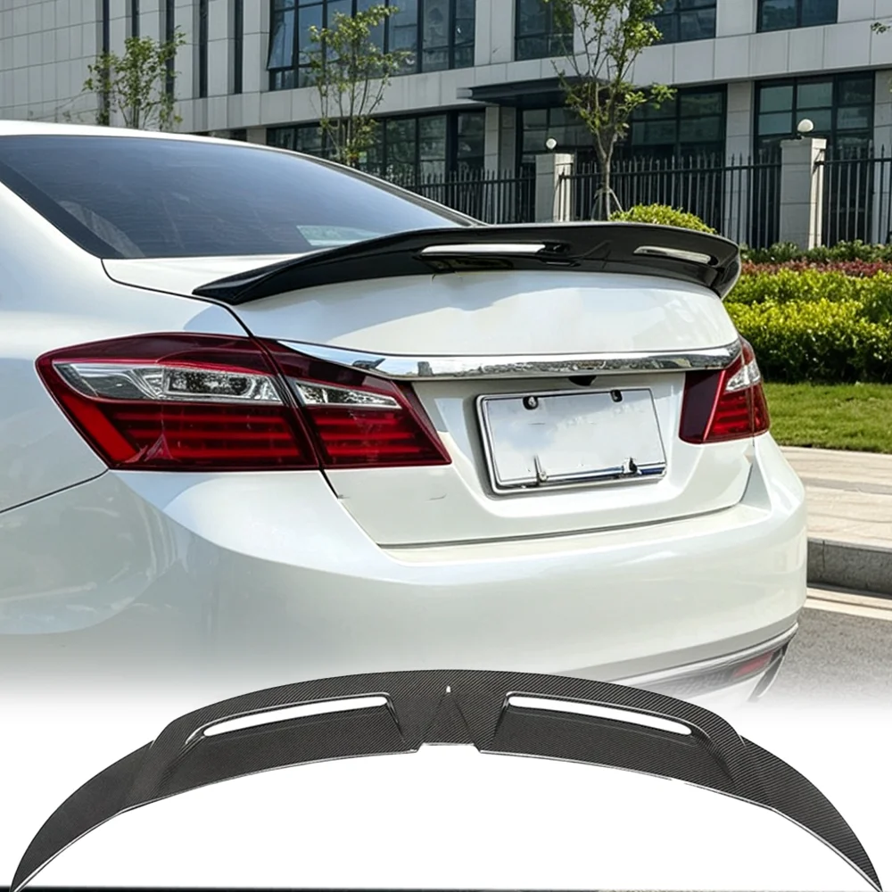 for Honda Accord 2014-2019 9th generation 9.5 generation forged genuine carbon fiber rear trunk lip spoiler wing car accessories
for Honda Accord 2014-2019 9th generation 9.5 generation forged genuine carbon fiber rear trunk lip spoiler wing car accessories