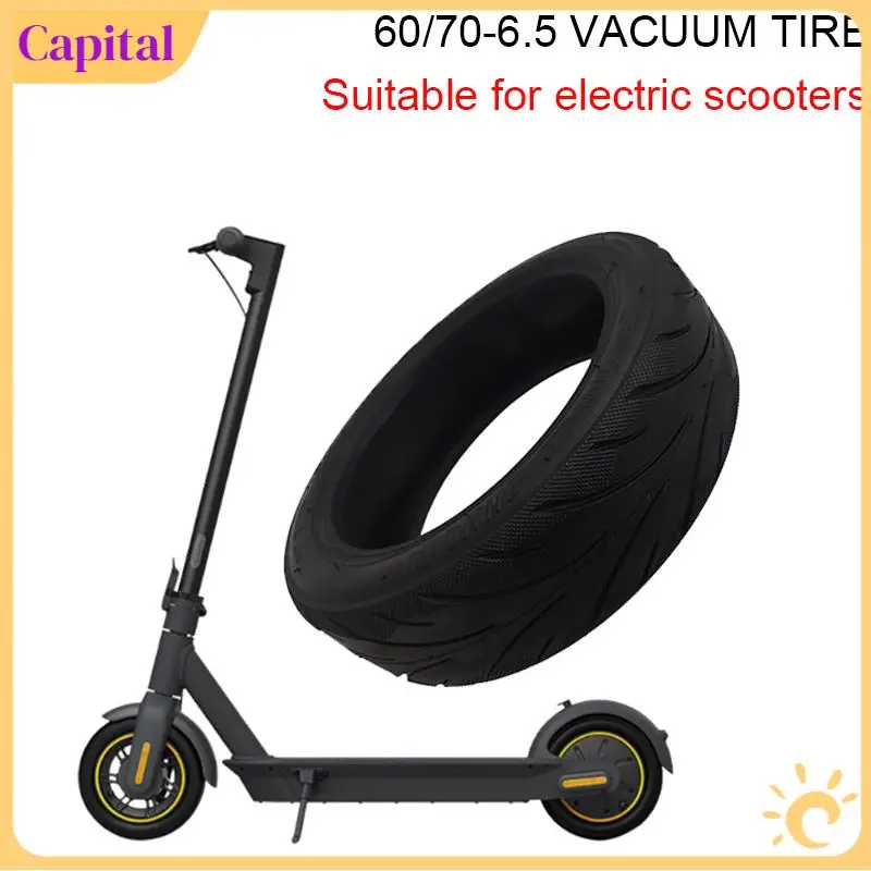 60/70-6.5 Tubeless Tire for Ninebot Max G30 Rear Front Wheel Electric Scooter Self repairing anti puncture jelly
60/70-6.5 Tubeless Tire for Ninebot Max G30 Rear Front Wheel Electric Scooter Self repairing anti puncture jelly