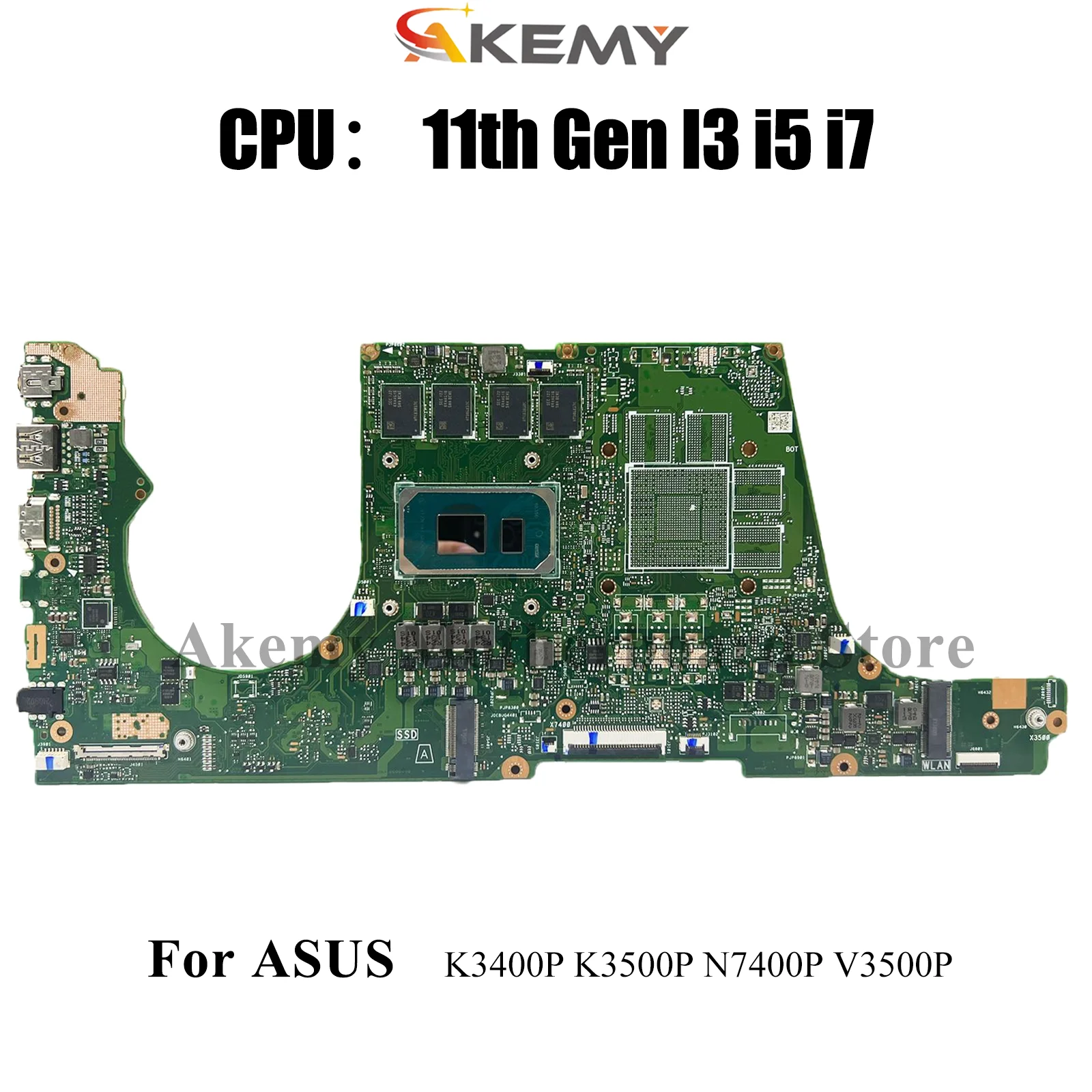 X7400PA Laptop Motherboard For ASUS V3500P K3400P V3400P X7400P X7400PC K3500P X7400PE N7400P Mainboard With 11th Gen I3 i5 i7
X7400PA Laptop Motherboard For ASUS V3500P K3400P V3400P X7400P X7400PC K3500P X7400PE N7400P Mainboard With 11th Gen I3 i5 i7