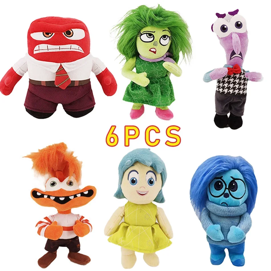 New Inside Out 2 Plush Anxiety Doll Cute Joy Fear Anger Disgust Sadness Riley Plushish Toys Collection Model Toy Birthday Gift
New Inside Out 2 Plush Anxiety Doll Cute Joy Fear Anger Disgust Sadness Riley Plushish Toys Collection Model Toy Birthday Gift