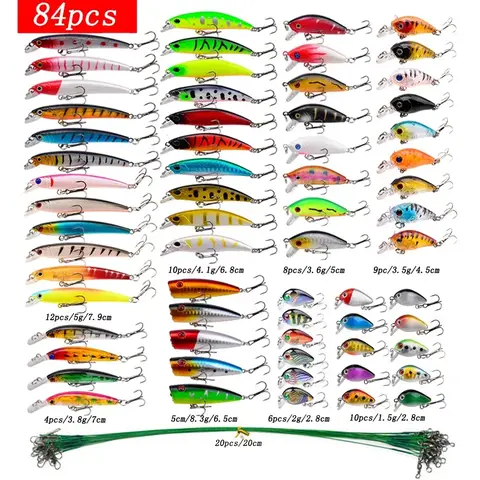 Fishing Lure Set Fishing Hard Bait Mini Minnow Floating Swing Crankbait Crazy Wobblers Artificial Bionic Crank Lures