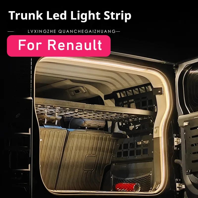 Rear Trunk LED Light Bar Strips Trunk Interior Decorative Lamp Strip Fit For Renault Kwid E-Tech Auto Interior Accessories
Rear Trunk LED Light Bar Strips Trunk Interior Decorative Lamp Strip Fit For Renault Kwid E-Tech Auto Interior Accessories