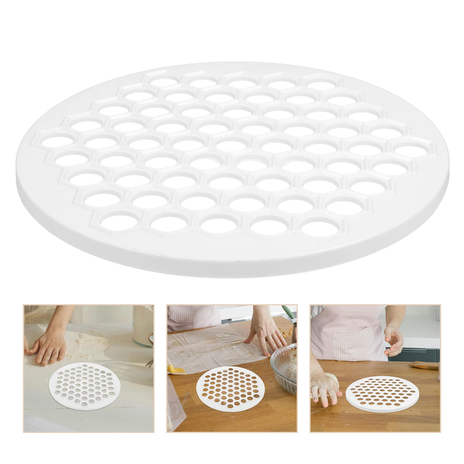 Dumpling Mold Plastic Multi-Hole Maker Kitchen Tool Reusable Ravioli Maker Household Food Making Mold Kitchen
