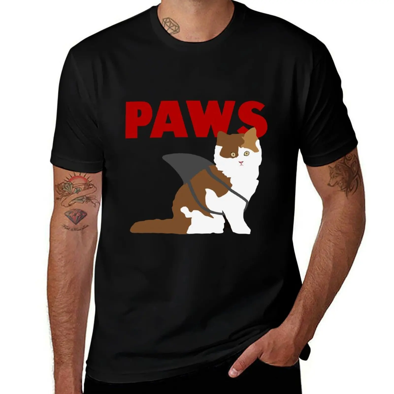 Paws - Jaws Parody T-Shirt t shirts designer t shirts for man cotton soft T-Shirt
Paws - Jaws Parody T-Shirt t shirts designer t shirts for man cotton soft T-Shirt