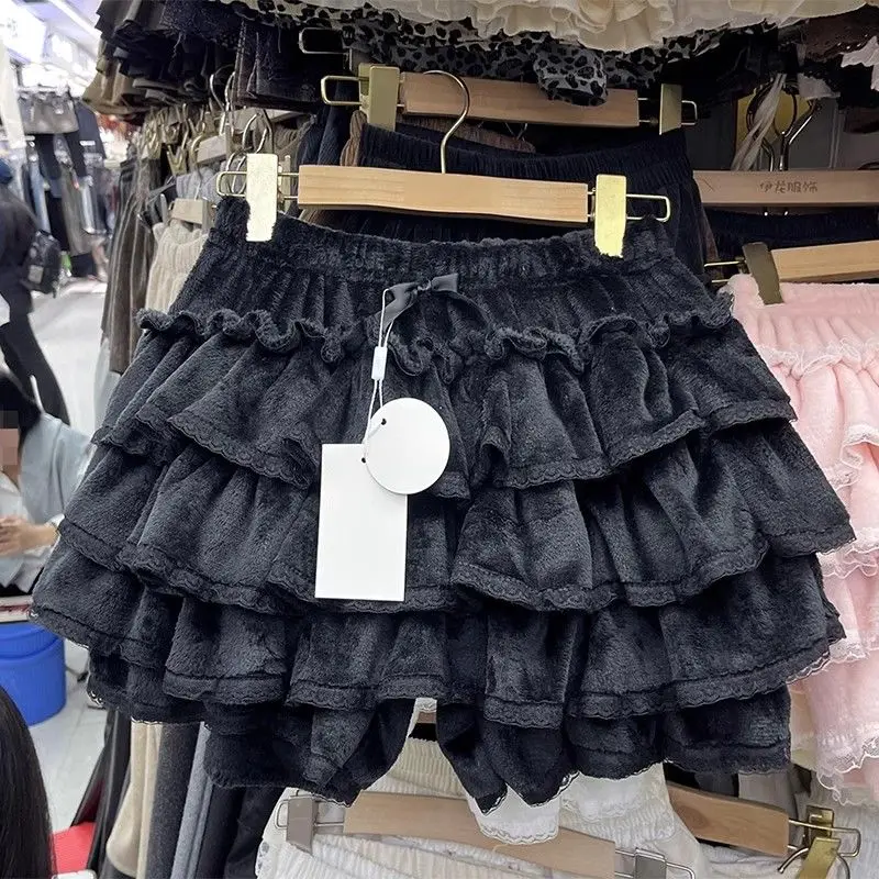 Autumn Y2k Sweet Girl Lace Patchwork Cake Skirt High Waist Fluffy Half Ruffle Mini Skirt Women Slim Fit Party Streetwear Fashion
Autumn Y2k Sweet Girl Lace Patchwork Cake Skirt High Waist Fluffy Half Ruffle Mini Skirt Women Slim Fit Party Streetwear Fashion
