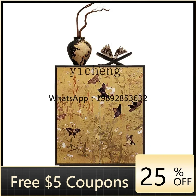 BBZws. Mid-ancient style solid wood entrance entrance cabinet integrated storage cabinet living room wall double door locker
BBZws. Mid-ancient style solid wood entrance entrance cabinet integrated storage cabinet living room wall double door locker