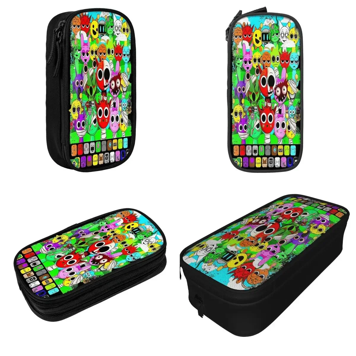 Sprunki Boys Incredibox Sprunki Game Pencil Cases Pen Bag Kids Large Storage School Supplies Gift Pencil Pouch
Sprunki Boys Incredibox Sprunki Game Pencil Cases Pen Bag Kids Large Storage School Supplies Gift Pencil Pouch