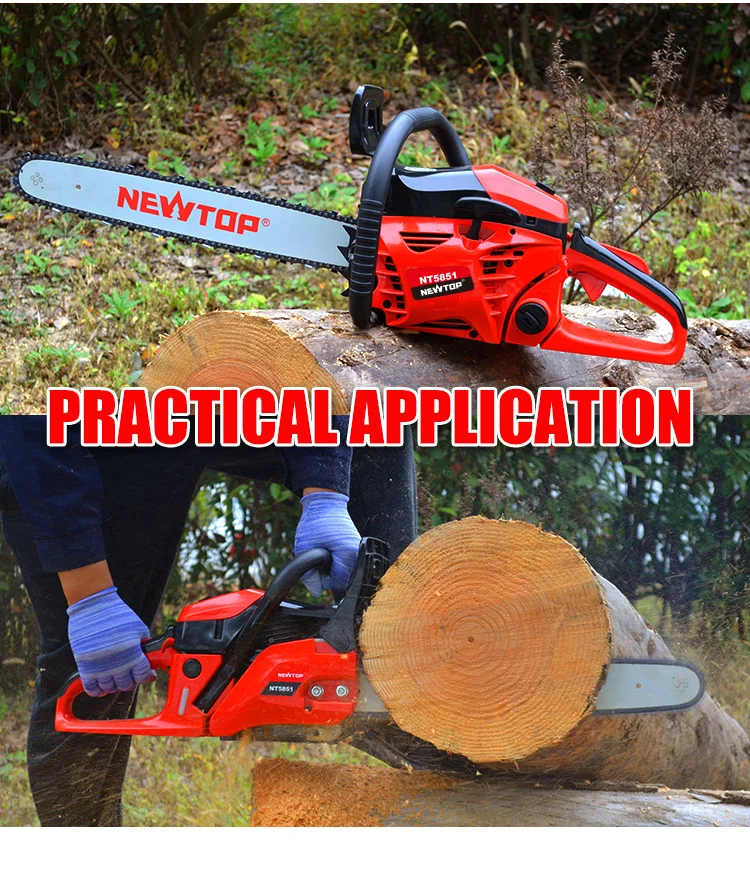 High Performance Easy Start Chainsaw Wood Cutting Machine High Performance Chain Saw Handle 52cc Chainsaw In Stock
High Performance Easy Start Chainsaw Wood Cutting Machine High Performance Chain Saw Handle 52cc Chainsaw In Stock