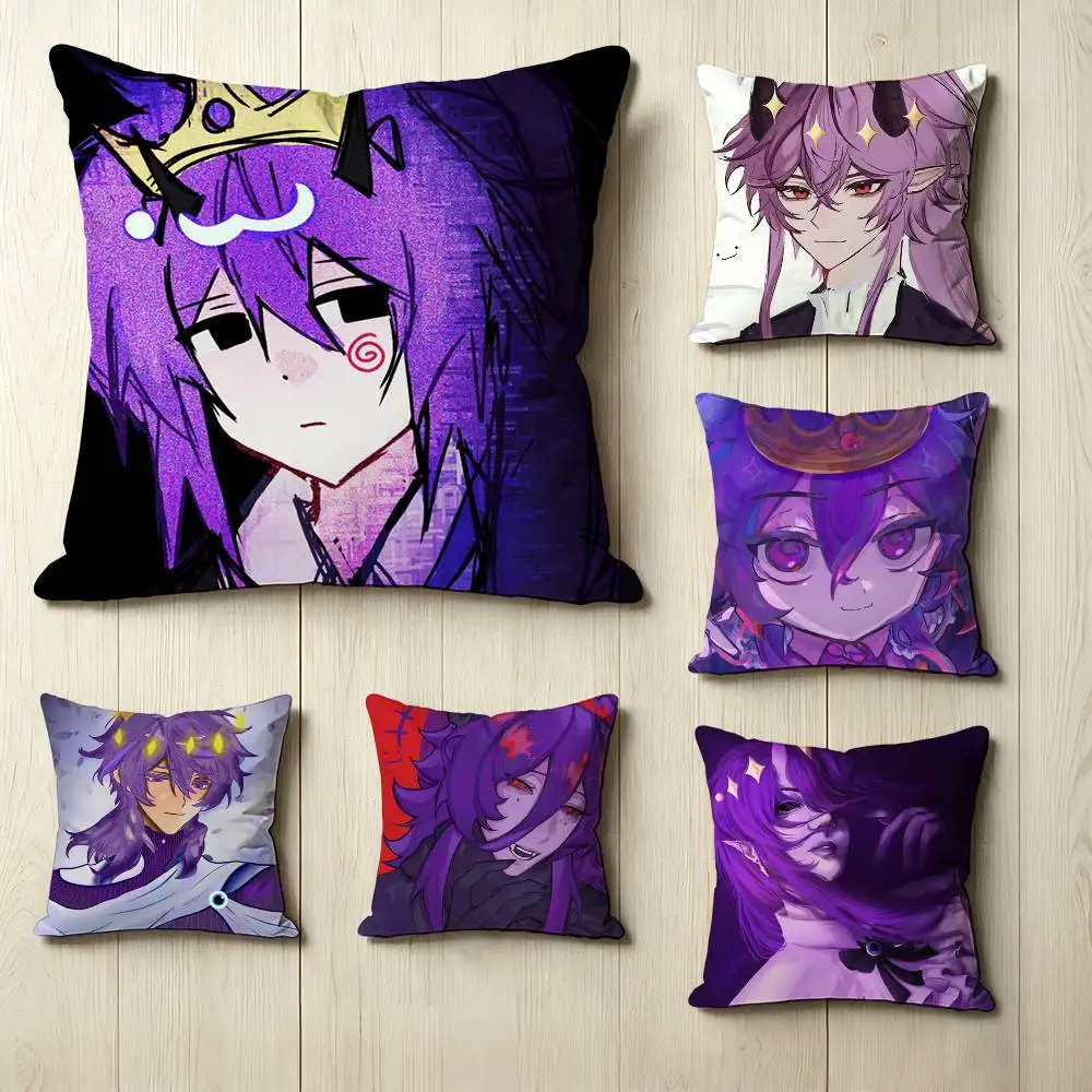 Long-haired purple-haired demon Pillow Case Square Double-Sided Sofa Cushion Cover Bedroom Bedside Pillow
Long-haired purple-haired demon Pillow Case Square Double-Sided Sofa Cushion Cover Bedroom Bedside Pillow