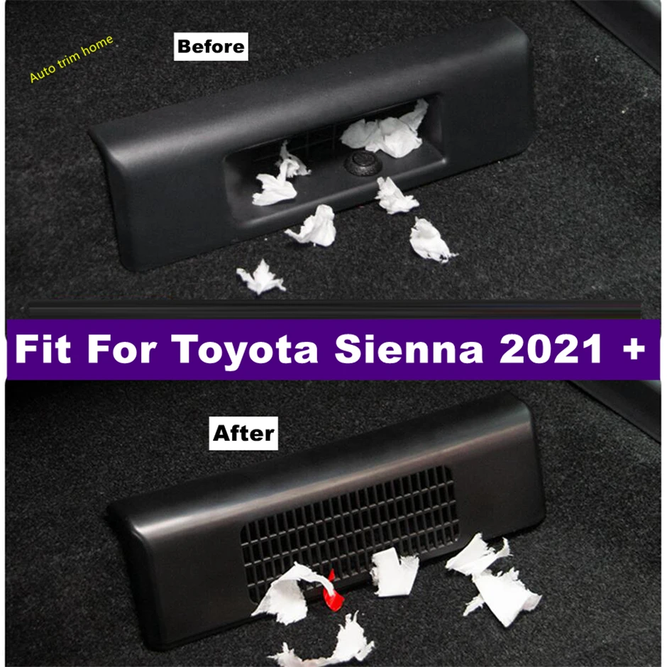 Black For Toyota Sienna XL40 2021 - 2025 Car Air Outlet Cover Vent Dust Conditioner Exhaust Under Seat Non-Clogging Accesories
Black For Toyota Sienna XL40 2021 - 2025 Car Air Outlet Cover Vent Dust Conditioner Exhaust Under Seat Non-Clogging Accesories