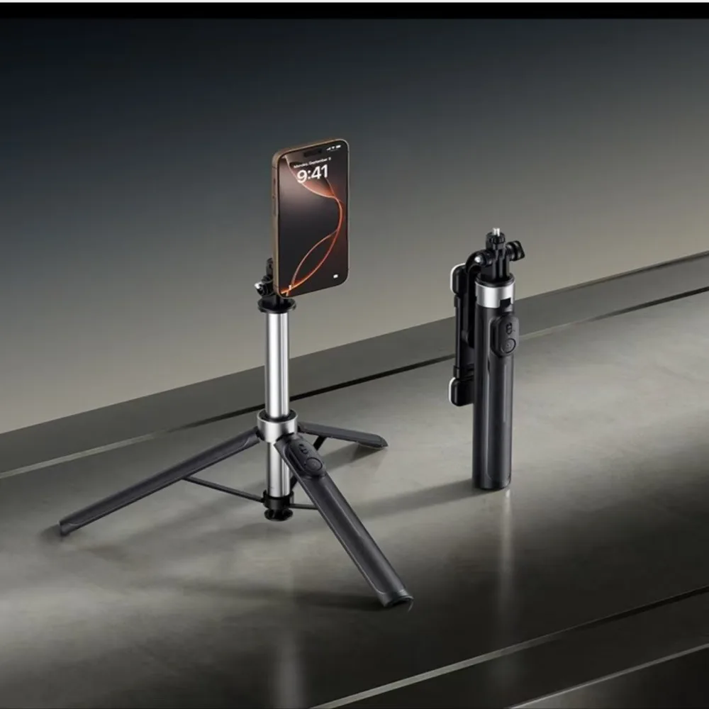 360° Rotation Bluetooth Selfie Stick Telescopic Design Mini Phone Stand Foldable Anti-Shake Phone Tripod Travel Photography
360° Rotation Bluetooth Selfie Stick Telescopic Design Mini Phone Stand Foldable Anti-Shake Phone Tripod Travel Photography