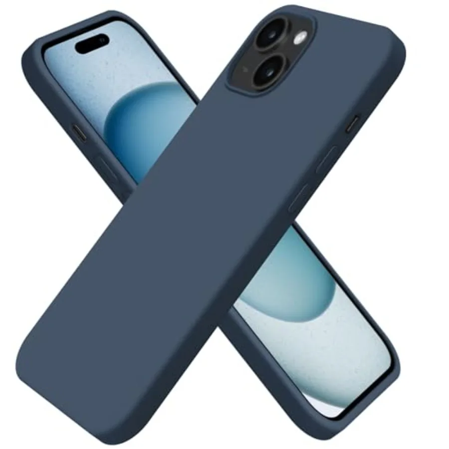 for iPhone 15 Case Liquid Silicone Slim Shockproof Protective Cover 6.1 Inch Anti-Scratch Drop Protection, Deep Navy
for iPhone 15 Case Liquid Silicone Slim Shockproof Protective Cover 6.1 Inch Anti-Scratch Drop Protection, Deep Navy
