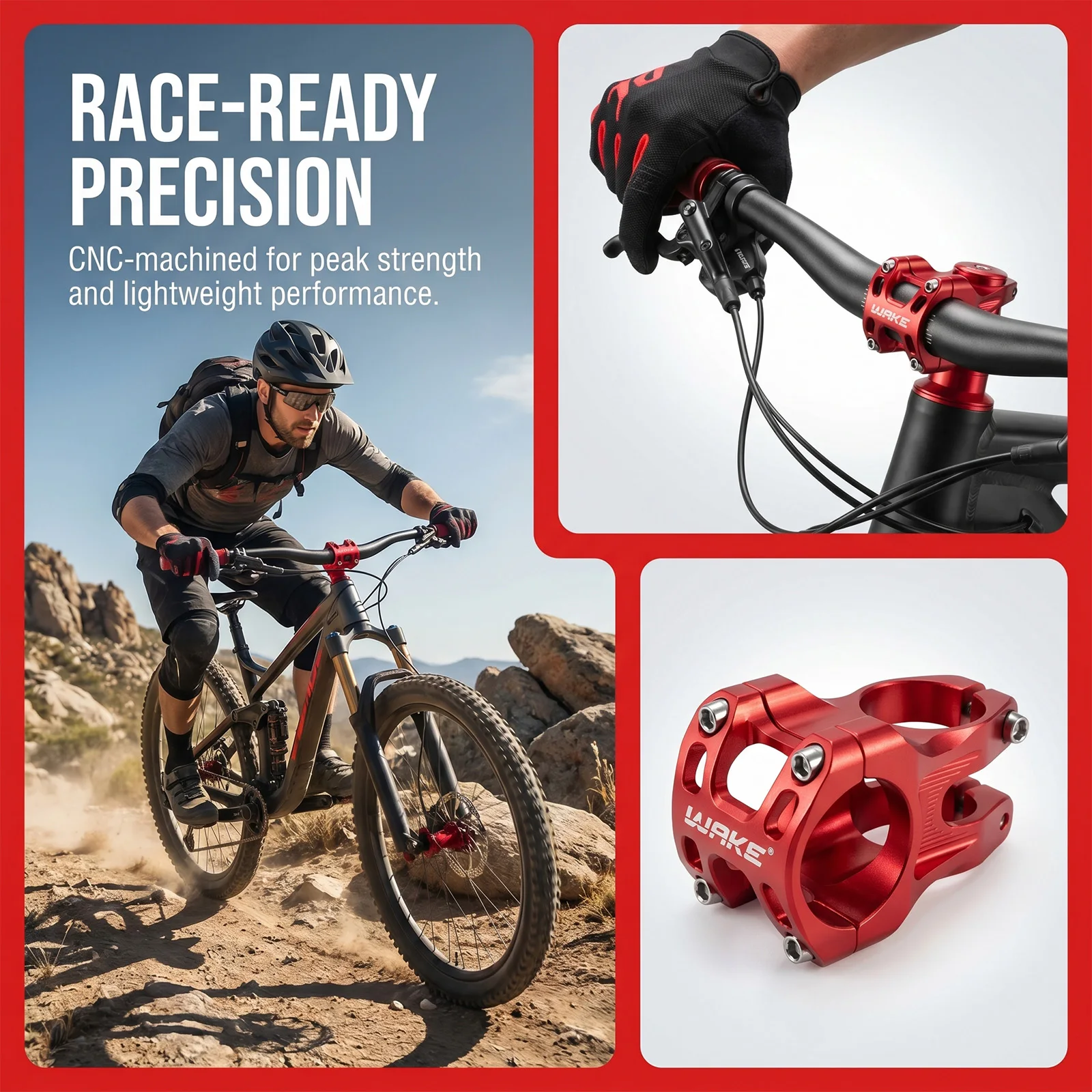 31.8mm Bike Stem Ultra-Light CNC Aluminum Alloy Short Handlebar Stem Short MTB Stem for All Mountain MTB Downhill Freeride
31.8mm Bike Stem Ultra-Light CNC Aluminum Alloy Short Handlebar Stem Short MTB Stem for All Mountain MTB Downhill Freeride