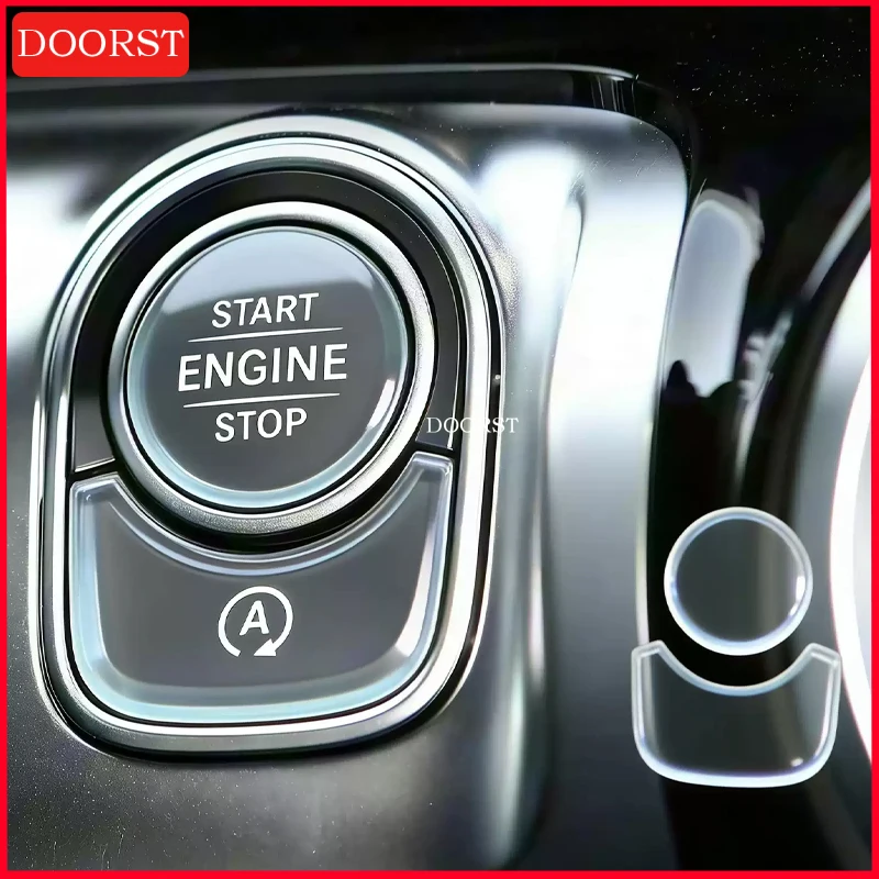 For Mercedes Benz B EQA EQB GLE GLS Class W247 W167 X167 Engine Start Stop Switch Button Protective Transparent Sticker
For Mercedes Benz B EQA EQB GLE GLS Class W247 W167 X167 Engine Start Stop Switch Button Protective Transparent Sticker