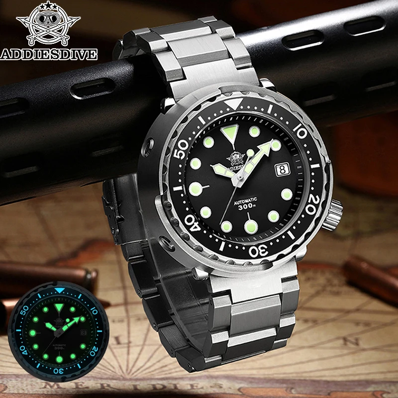 ADDIESDIVE 8215 Automatic Watch Luminous Steel Waterproof Mechanical Wristwatch Ceramic Bezel Business Sapphire Watches for Men
ADDIESDIVE 8215 Automatic Watch Luminous Steel Waterproof Mechanical Wristwatch Ceramic Bezel Business Sapphire Watches for Men