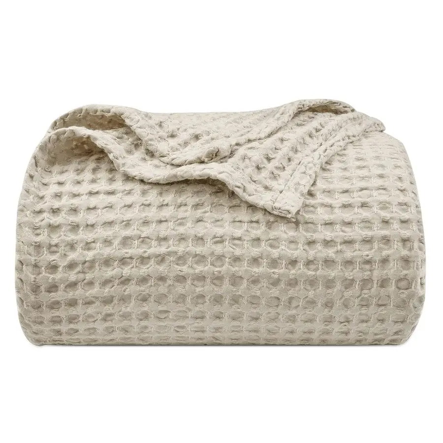 Ultra Soft Waffle Weave Blanket Queen Size 90x 90 Washed Lightweight Breathable Cozy Woven Blanket for Bed Aesthetic Decor for C
Ultra Soft Waffle Weave Blanket Queen Size 90x 90 Washed Lightweight Breathable Cozy Woven Blanket for Bed Aesthetic Decor for C