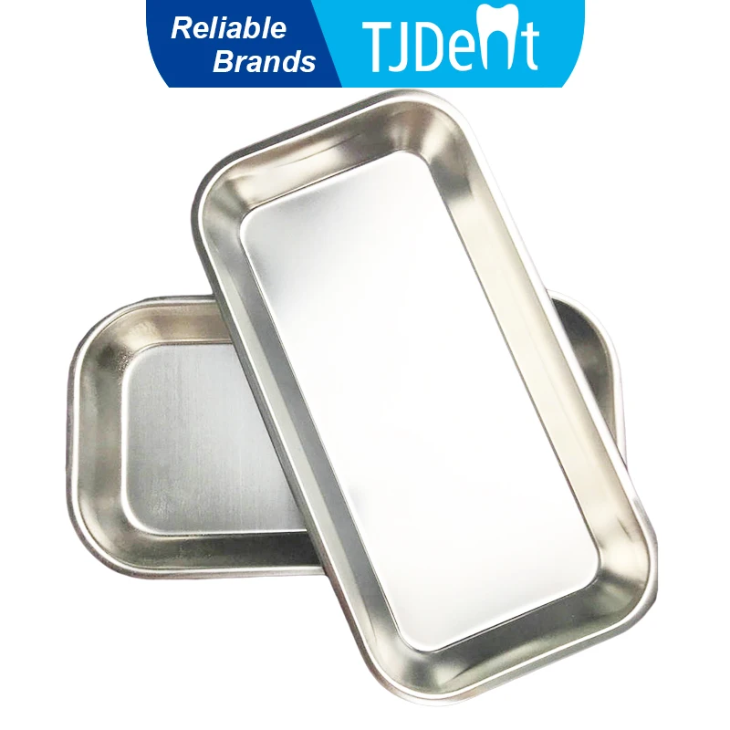 TJDent 1pcs Medical Surgical Dental Stainless Steel Tray Clinic Environmental Convenient Tray Lab Instrument Tools Storage Dish
TJDent 1pcs Medical Surgical Dental Stainless Steel Tray Clinic Environmental Convenient Tray Lab Instrument Tools Storage Dish