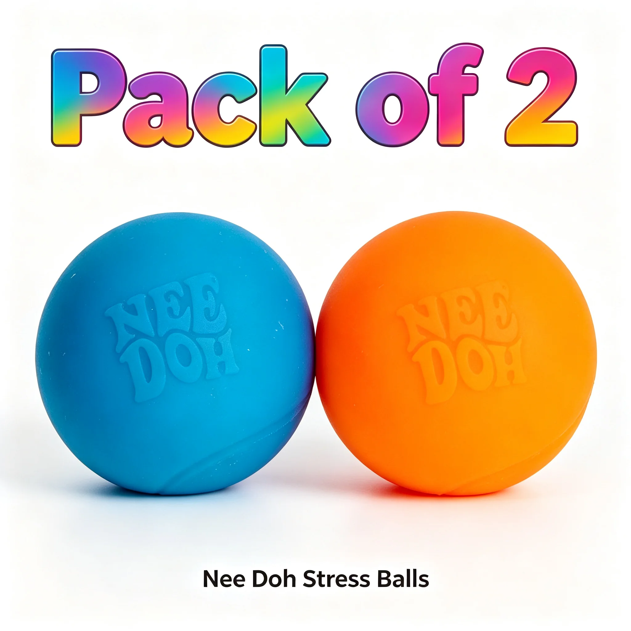 Sensory Squeeze Toy - Contains 2 Mini Colorful Balls - Diameter 1.5 - Multi-Color Mix
Sensory Squeeze Toy - Contains 2 Mini Colorful Balls - Diameter 1.5 - Multi-Color Mix
