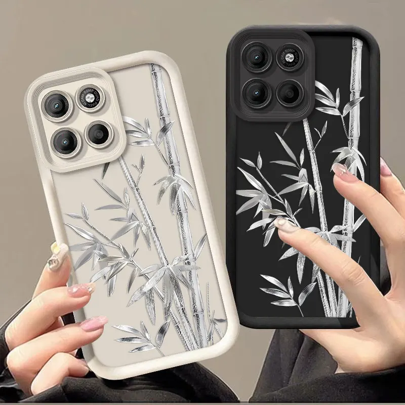 Flexible Silicone Case For Motorola Moto Edge 70 Fusion Protective Cover Shockrpoof Bamboo Print Pattern Funda
Flexible Silicone Case For Motorola Moto Edge 70 Fusion Protective Cover Shockrpoof Bamboo Print Pattern Funda