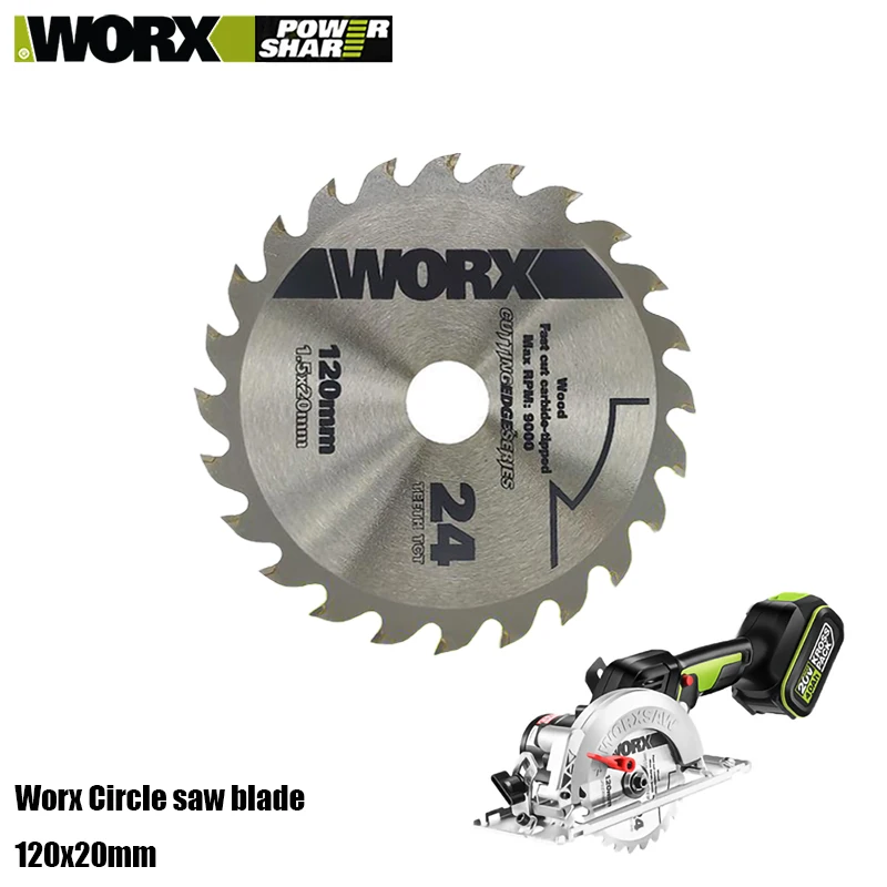 Полотно круглой пилы WORX 120x20x1,5 мм для деревообработки Размер Siut для WU533, также просеиваемый внутренний диаметр 20 мм, диаметр более 120 мм, пила
Полотно круглой пилы WORX 120x20x1,5 мм для деревообработки Размер Siut для WU533, также просеиваемый внутренний диаметр 20 мм, диаметр более 120 мм, пила