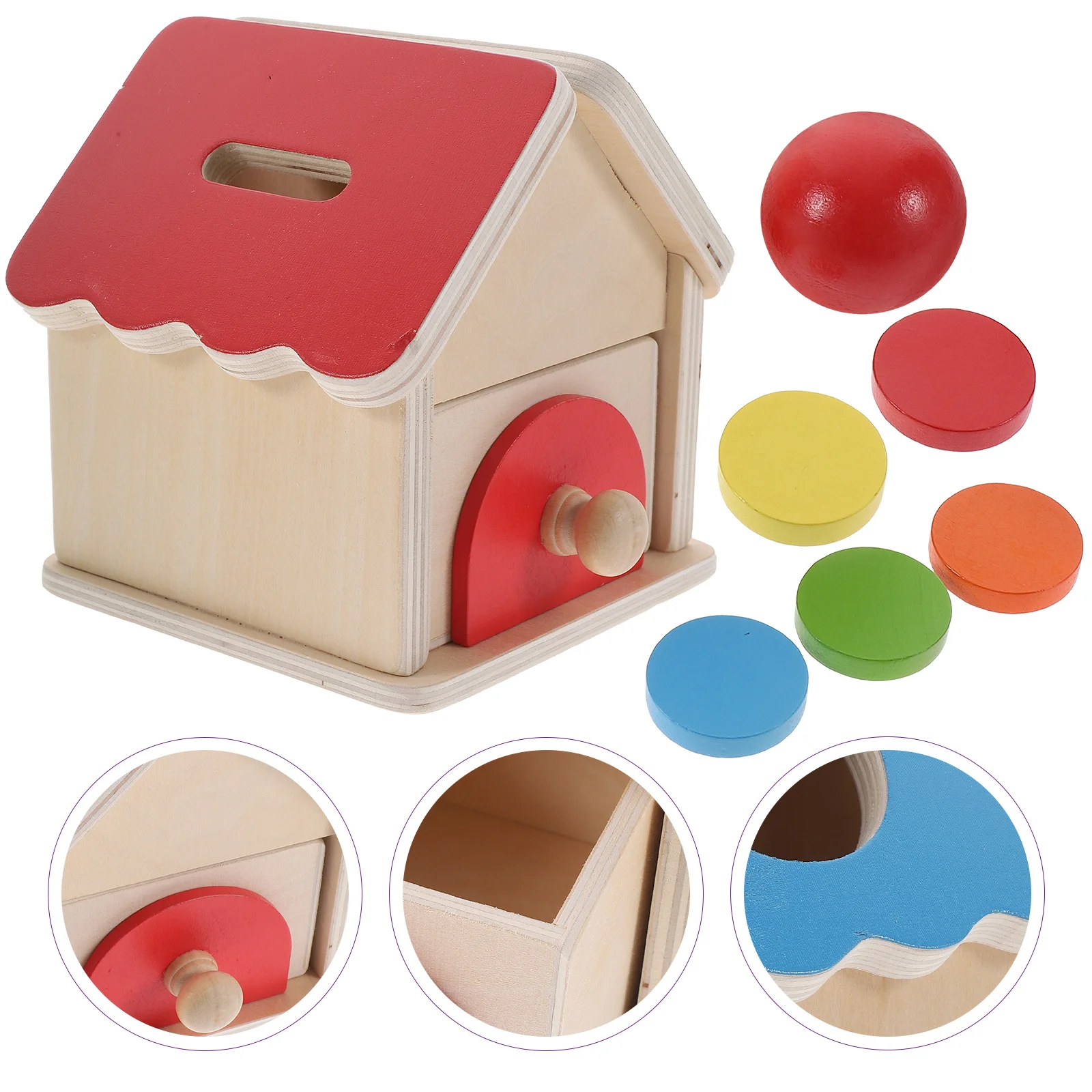 1 Set Educational Object House Shaped Drawer Ball Coin Box Preschool Learning Toy Coin Box toys kids box
1 Set Educational Object House Shaped Drawer Ball Coin Box Preschool Learning Toy Coin Box toys kids box