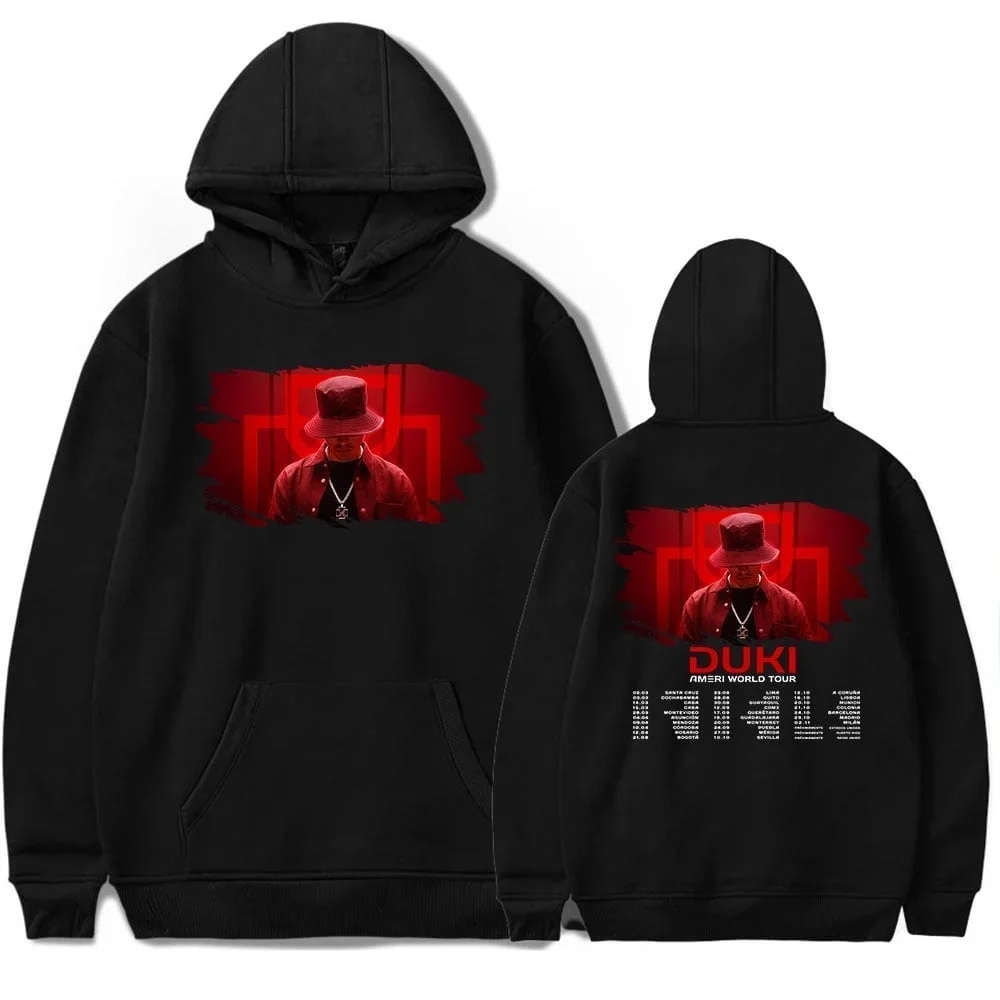 Duki Ameri World Tour Merch Hoodie Men Women Long Sleeve Sweatshirt Rapper Pullover Streetwear
Duki Ameri World Tour Merch Hoodie Men Women Long Sleeve Sweatshirt Rapper Pullover Streetwear