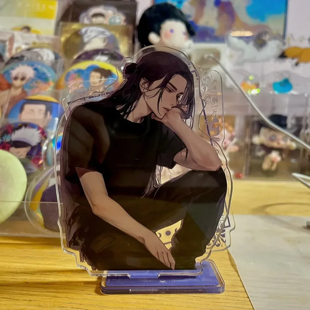 New Jujutsu Kaisen Acrylic Stand Figure Satoru Gojo Geto Suguru Anime Peripheral Cute Originality Rectangle Desktop Ornament
New Jujutsu Kaisen Acrylic Stand Figure Satoru Gojo Geto Suguru Anime Peripheral Cute Originality Rectangle Desktop Ornament