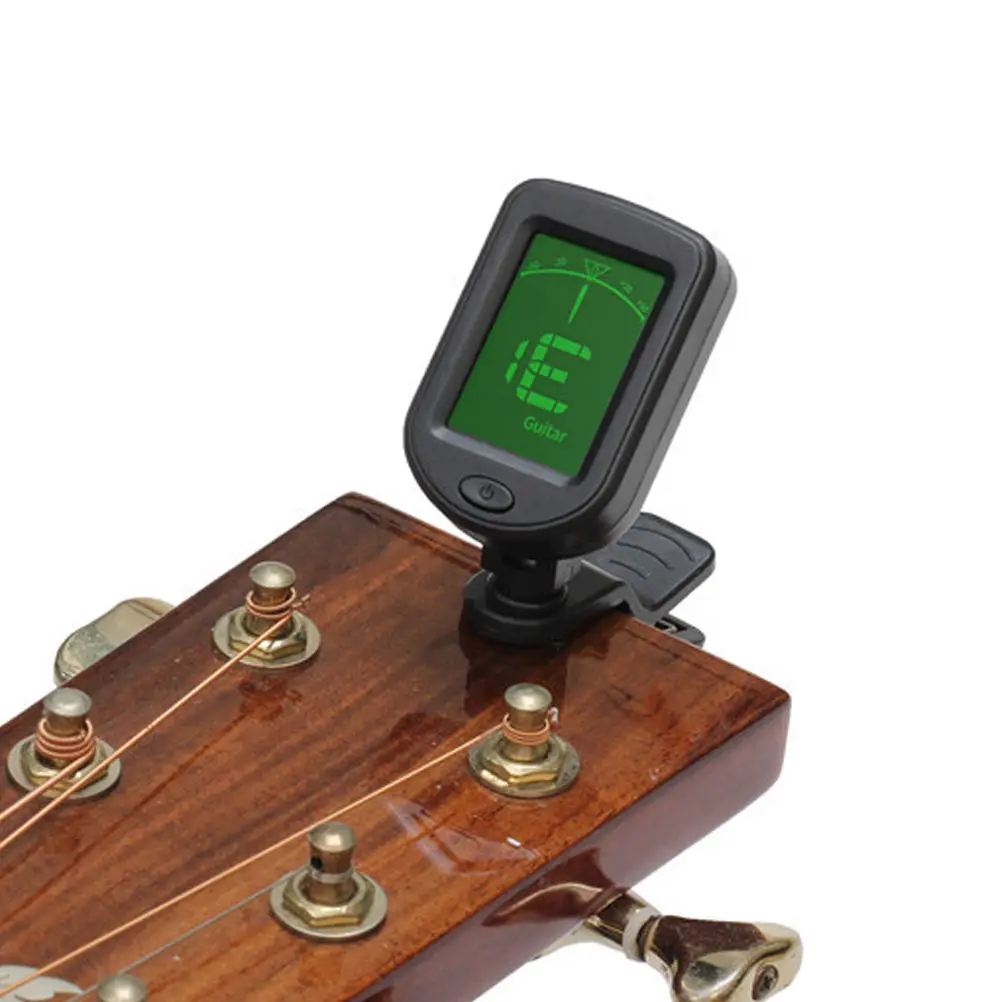 Portable Guitar Tuner Ukulele Tuning Tool Professional Durable Instrument Tuner Small Practical Music Turner Non-Slip Clamp
Portable Guitar Tuner Ukulele Tuning Tool Professional Durable Instrument Tuner Small Practical Music Turner Non-Slip Clamp