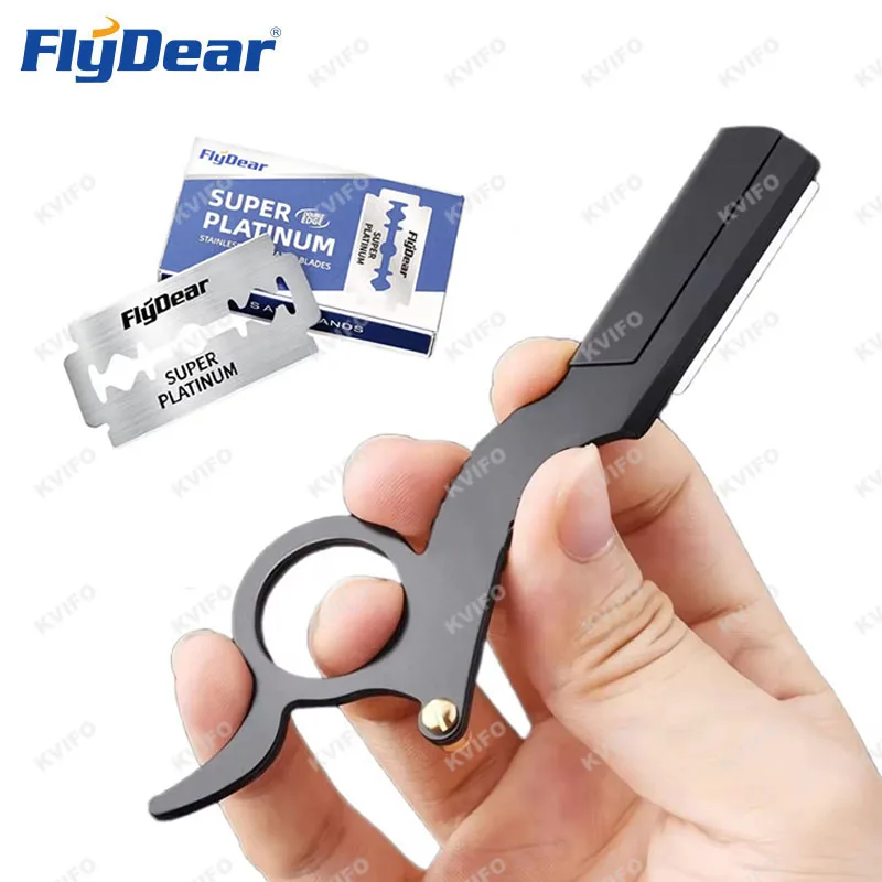 FLYDEAR новая классическая бритва из нержавеющей стали для большого пальца с двойным лезвием, стрижка лысины, формирование бровей, парикмахерская подставка
FLYDEAR новая классическая бритва из нержавеющей стали для большого пальца с двойным лезвием, стрижка лысины, формирование бровей, парикмахерская подставка