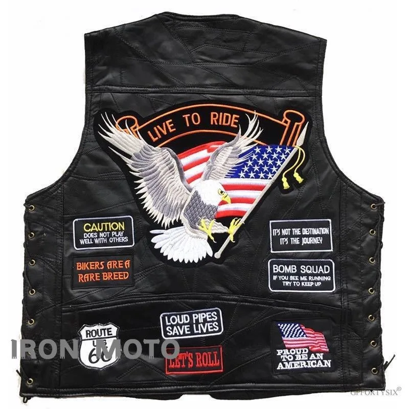 Men Cruiser Motorcycle Vests Street Jacket Western-style with A V Collar DesignClassic Leather Motorcycle Vests for Cafe Chopper
Men Cruiser Motorcycle Vests Street Jacket Western-style with A V Collar DesignClassic Leather Motorcycle Vests for Cafe Chopper