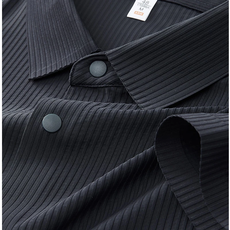 UPF50+ Sun Protection Men's Shirt Quick-Dry Short Sleeve Business Casual Wrinkle-Free Shirt with Smooth Rib Texture
UPF50+ Sun Protection Men's Shirt Quick-Dry Short Sleeve Business Casual Wrinkle-Free Shirt with Smooth Rib Texture