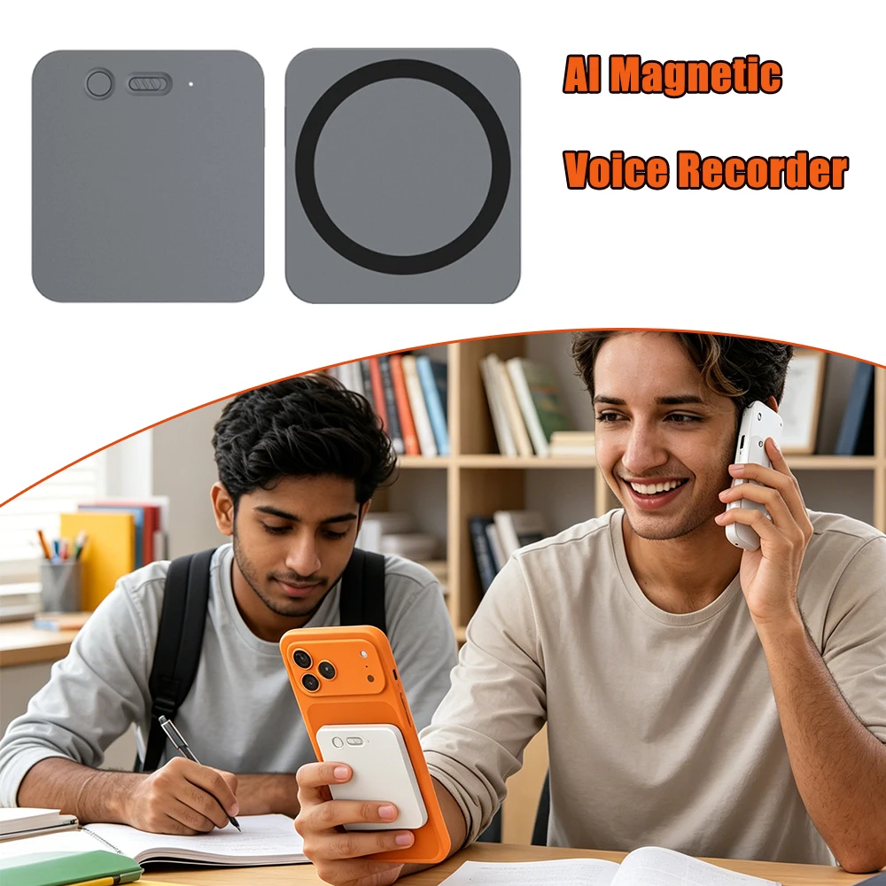 AI Voice Recorder Magnetic Ultra Thin Recording Pen Real Time Transcription Translate Summary Multi Language for Office Meeting
AI Voice Recorder Magnetic Ultra Thin Recording Pen Real Time Transcription Translate Summary Multi Language for Office Meeting