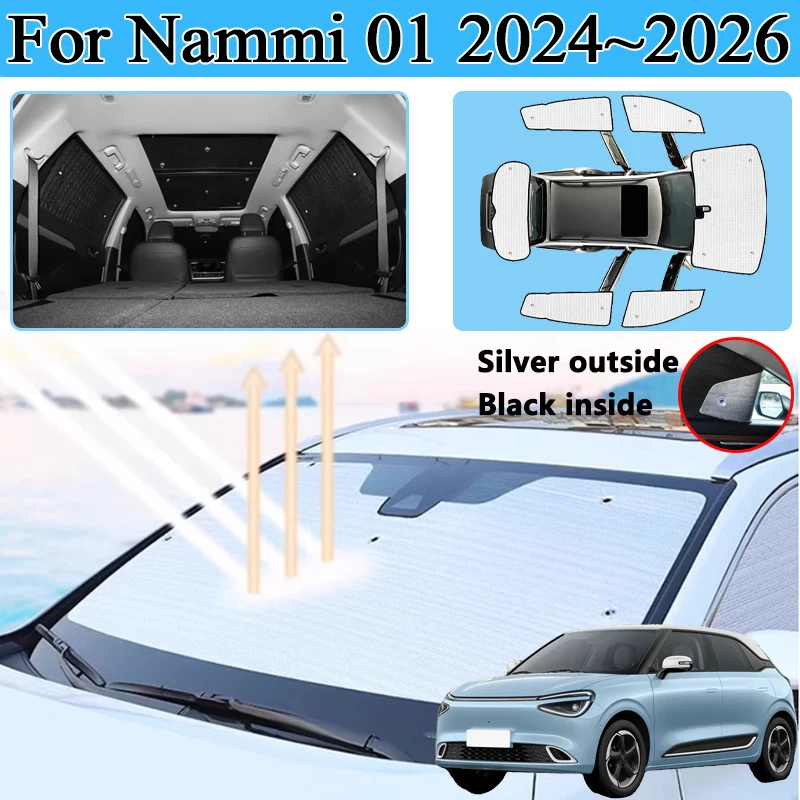 Car Sunshades For Dongfeng Nammi 01 Box 2024 2025 2026 IVM EX02 Anti-UV Window Visor Sun Blinds Cover Camper Parts Accessories
Car Sunshades For Dongfeng Nammi 01 Box 2024 2025 2026 IVM EX02 Anti-UV Window Visor Sun Blinds Cover Camper Parts Accessories