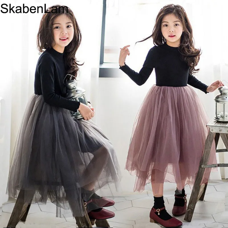 Girls Fleece Dress Solid Color Long Sleeve Dresses for Party Show Kids Patchwork Mesh Dress Princess Ball Gown Children Clothing
Girls Fleece Dress Solid Color Long Sleeve Dresses for Party Show Kids Patchwork Mesh Dress Princess Ball Gown Children Clothing
