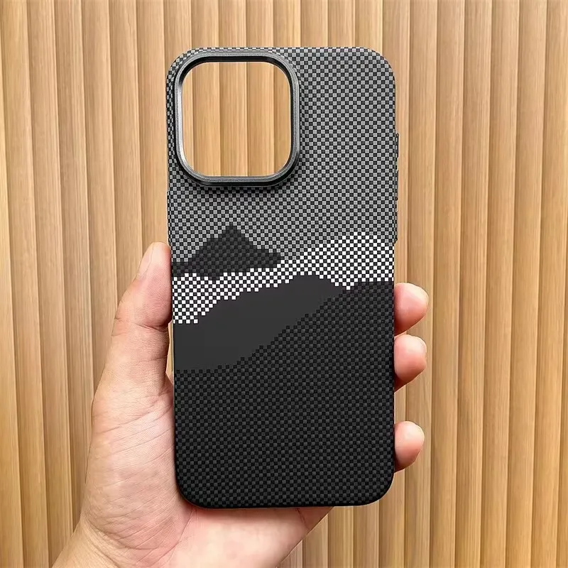 MagSafe Phone Case 3D Mountain Relief for iPhone 12 13 14 15 16 Pro Max Carbon Fiber Textured Wireless Charging Shockproof Cover
MagSafe Phone Case 3D Mountain Relief for iPhone 12 13 14 15 16 Pro Max Carbon Fiber Textured Wireless Charging Shockproof Cover