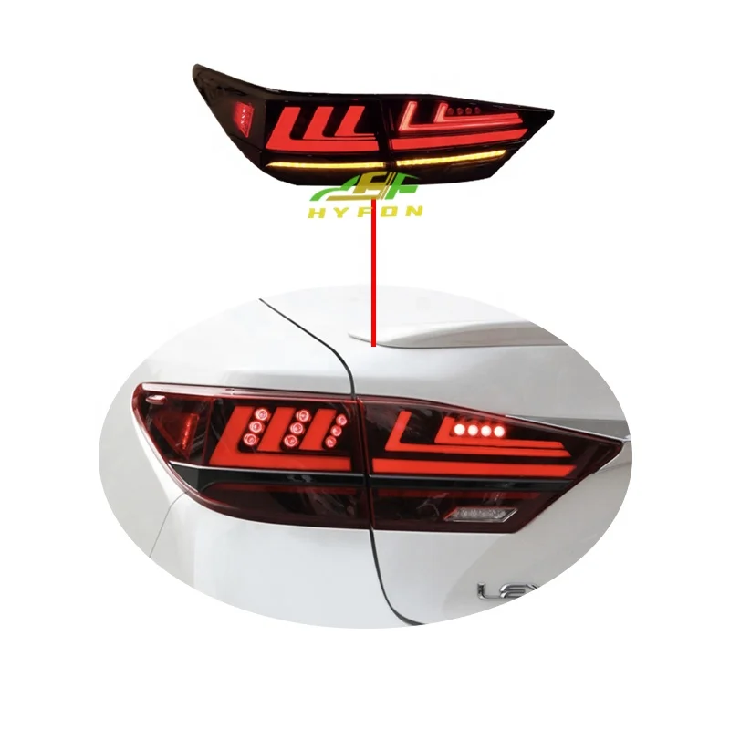 BR BR For Lexus 2013-2017ES Upgrade 2018 Style LED Taillights Running Horse Lights Running Water Turn Signals Plug and Play
BR BR For Lexus 2013-2017ES Upgrade 2018 Style LED Taillights Running Horse Lights Running Water Turn Signals Plug and Play