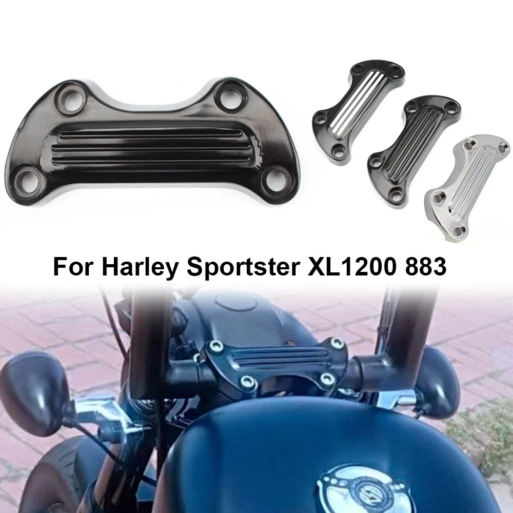 Motorcycle CNC Handlebar Top Clamp Bar Riser Mount Cover for Harley Touring Street Glide Softail Breakout Dyna Fat Boy Sportster
Motorcycle CNC Handlebar Top Clamp Bar Riser Mount Cover for Harley Touring Street Glide Softail Breakout Dyna Fat Boy Sportster