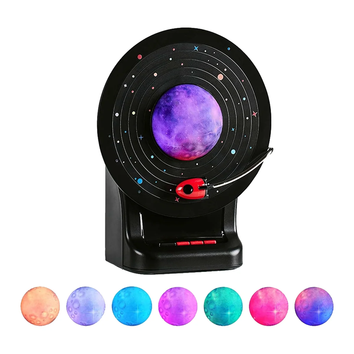 ABAB Night Light Bluetooth Speaker, Moon Lamp, Retro Colorful Ambient Moonlight Soundbar Wireless Stereo Music Player X7-C
ABAB Night Light Bluetooth Speaker, Moon Lamp, Retro Colorful Ambient Moonlight Soundbar Wireless Stereo Music Player X7-C