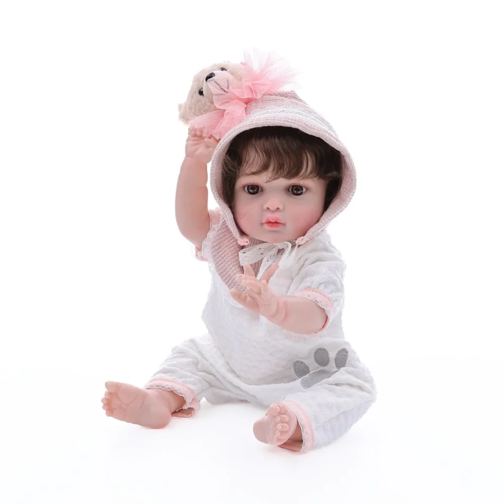 Cloveray 20-дюймовая виниловая реалистичная кукла реборн всего тела, супермягкая виниловая кукла ручной работы, высококачественный оригинальный детский рождественский подарок
Cloveray 20-дюймовая виниловая реалистичная кукла реборн всего тела, супермягкая виниловая кукла ручной работы, высококачественный оригинальный детский рождественский подарок