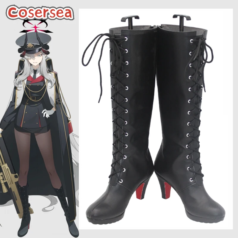 Cosersea Hanuma Makoto Cosplay Shoes Game Blue Archive Hanuma Makoto Role Play Party Black PU Leather High Heel Cosplay Boot
Cosersea Hanuma Makoto Cosplay Shoes Game Blue Archive Hanuma Makoto Role Play Party Black PU Leather High Heel Cosplay Boot