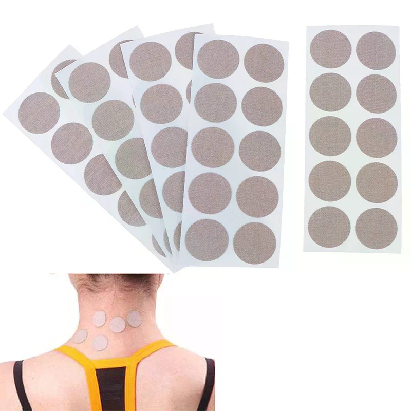 50Pcs Titanium Power Kinesiology Tape Titanium Discs Muscles Pain Cure Elastic
50Pcs Titanium Power Kinesiology Tape Titanium Discs Muscles Pain Cure Elastic
